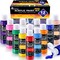 Acrylic Paint, 12 Colors Acrylic Paint Set, 2oz/59ml Bottles, Premium Acrylic Paints for Artists, Kids, Beginners and Adults on Canvas Rocks Wood Ceramic Fabric